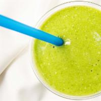 The Grinchie · B:Spinach, Banana, Mango, Pineapple, 

Coconut, Pineapple Juice & Coconut Water