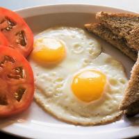 Two Egg Plate: Up, Over Or Scrambled · 