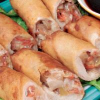 Egg Roll · Four pieces of Vegetable egg roll.