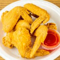 3 Fried Chicken Wings · 
