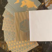 Geometric Print Cards · Floral Designed cards, please add card message in special comments and choose the card you w...