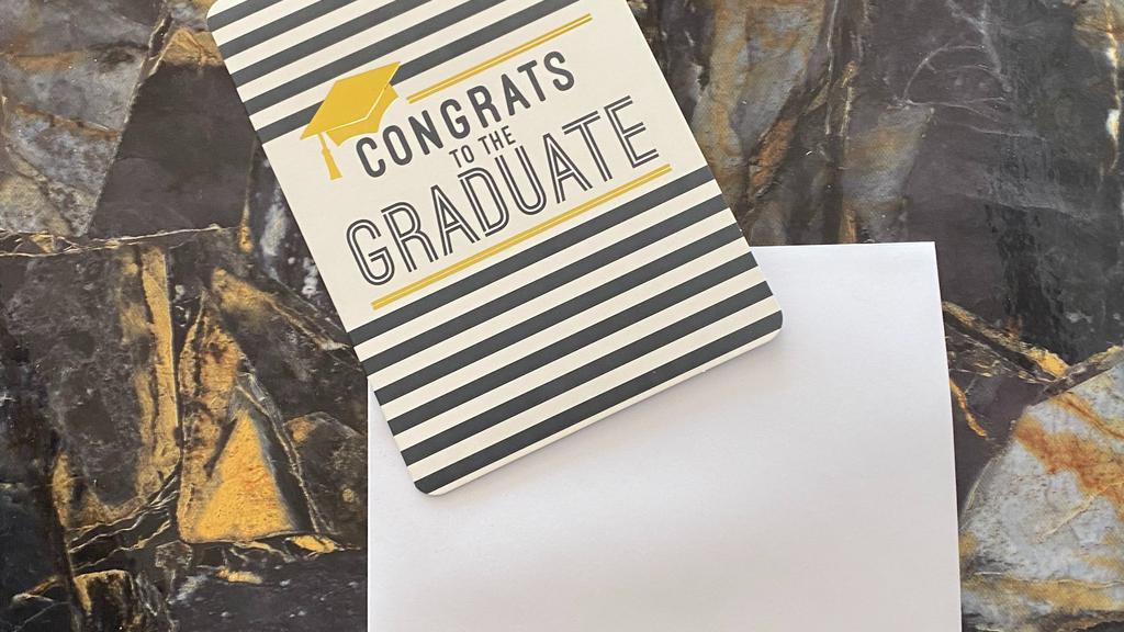 Congrats Grad · Please include which card and a message. If no card is picked, one will be picked for you.