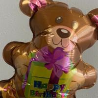 Mini Bear Happy Bday Balloon · mini pick balloon Add on to any arrangement