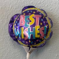Mini Best Wishes Balloon · mini pick balloon