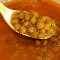 Lentil Soup · savory legume soup.