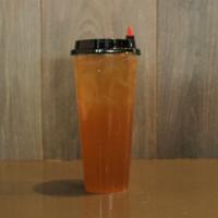 Jasmine Iced Tea · House made with high quality jasmine tea leaves, imported from Taiwan. UNSWEETENED 24oz.