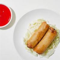 Egg Roll · Deep-fried vegetable filled egg roll. Served with Sweet and Sour Sauce.