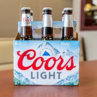 Coors Light · Coors Light Beer Light Lagger Bottles 6 Pack (12 oz)