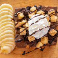 Honey Brick Toast · Our top and most popular dessert item! The honey toast comes with whipped cream and powder s...