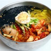 Cold Kimchi Noodle · 김치말이국수, Cold Kimchi Noodl