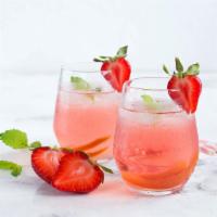Strawberry Lemonade · Fresh, house-made lemonade blended with strawberries.