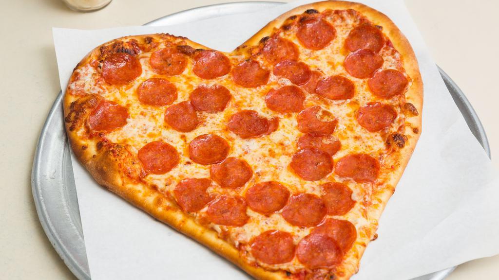 Heart Shaped Pizza · Heart shaped pizza.