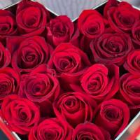 Red Diamond  · Luxury red heart shape box filled with fresh red roses...Just for that Special Someone.