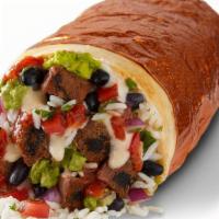 Create Your Own Burrito · Choice of protein, rice, beans, flavorful salsas, sauces, and toppings in a warm tortilla.  ...