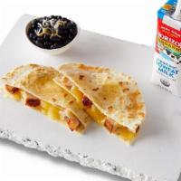 Quesadilla Kids Meal · Kids-sized quesadilla with choice of protein and toppings, plus a side of applesauce, beans,...