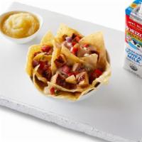 3-Cheese Nachos Kids Meal · Kids-sized nachos with choice of protein and toppings, plus a side of applesauce, beans, or ...