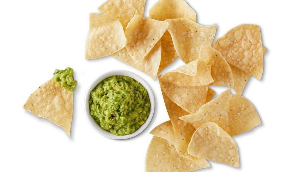 Hand-Crafted Guacamole & Chips · Hand-crafted guacamole made-in-house daily, served with freshly fried tortilla chips seasoned with salt and lime. [Cal 740]