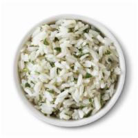 Side Of Cilantro Lime Rice · Long grain white rice cooked in-house and seasoned with lime juice and freshly chopped cilan...