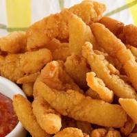 Clam Strips 1/4 Lb · (NEW ITEM}
Sea Watch Beer Battered Clam Strips are made from only the finest clams, Atlantic...