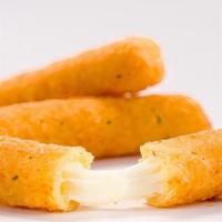 Mozzrella Sticks (6) · Tasty Blend of Three Cheeses, Sure to Please!