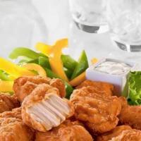 Buffalo Wings Boneless 6 Pcs · Made from 100% breast meat in the shape of a wing drummie, these boneless wings are marinate...