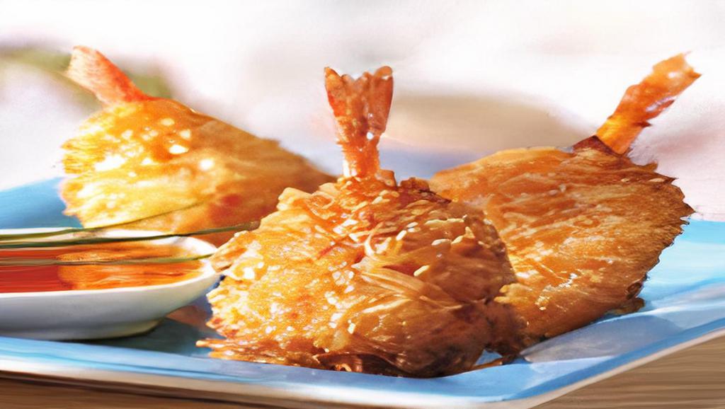 Shrimp Coconut Butterfly 6 Pcs · Sustainably sourced butterfly shrimp in sweet panko breadcrumb coating with real shredded coconut. Made from scratch taste and appearance. Free of artificial colors and preservatives.