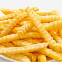 Large Crinkle Cut Fries · 