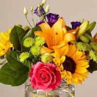 Best Day · Make this day their best day. Our local florist handcraft a colorful array of flowers in a c...