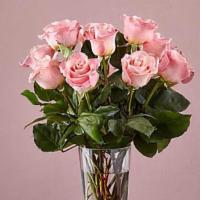 12 Long Stem Pink Roses · Enjoy the classic Beauty of the rose with a playful twist in our Long Stem Pink Rose Bouquet...