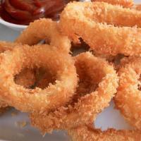 Onion Rings · Deep fried crispy onion rings