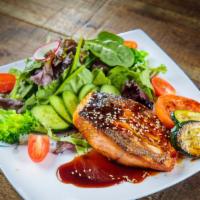 Salmon Teriyaki · 