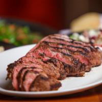 Ranch Steak Roast Dinner · Sliced Wood Grilled Ranch Steak