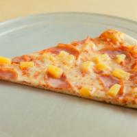Hawaiian Pizza Slice · Large slice made from 18