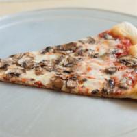 Mushroom Pizza Slice · Large slice made from 18