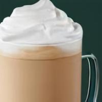 Classic White Mocha · Premium White Chocolate, Espresso, and Milk steamed to perfection or served on ice!