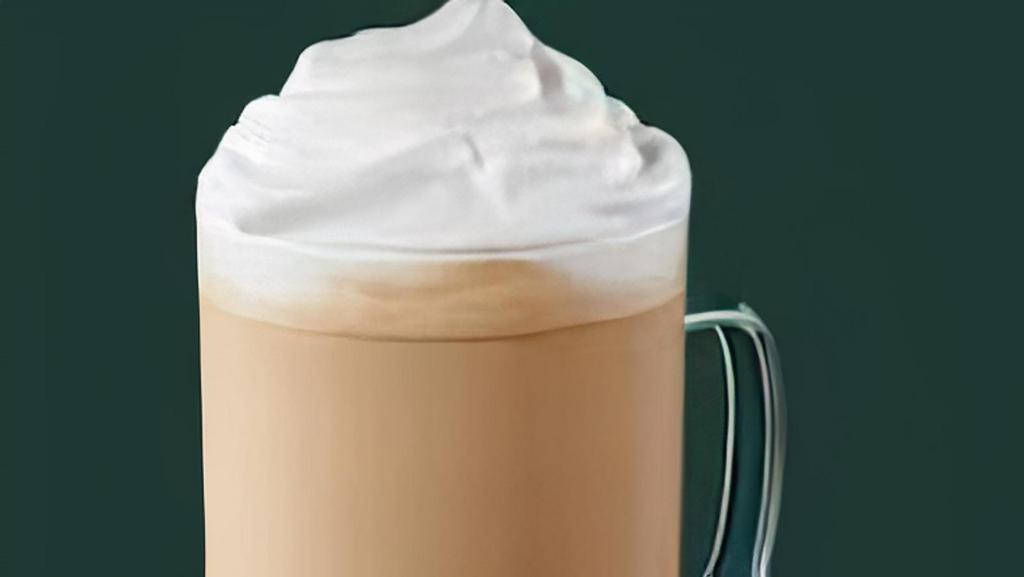 Classic White Mocha · Premium White Chocolate, Espresso, and Milk steamed to perfection or served on ice!