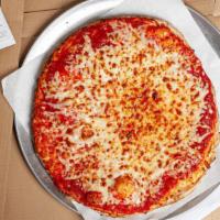 Cheese Pizza (Medium) · 12 inch pizza cut into 8 slices.  Cheese only with your choice of sauce.