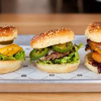 Trio · Three Classic BurgerIM Burgers