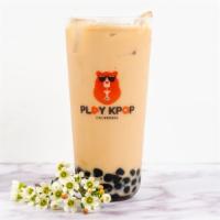 Midnight Honey Milk Tea · Our signature special house blended black milk tea with honey.