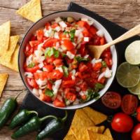 Tortilla Chips & Pico De Gallo · 