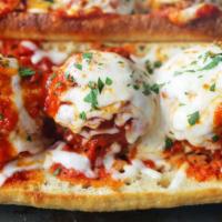 Meatball Sub · Fresh house made meatball with melted cheese and special marinara sauce.