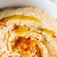 Hummus · Chickpeas with tahina and olive oil