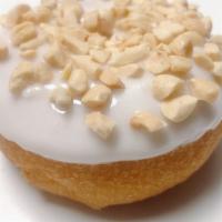 Cake White Icing Peanuts · 