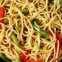 Veg Noodles · Noodles tossed with an assortment of shredded vegetables and savory sauces.