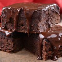 Double Chocolate Brownie · Chocolate Ganache