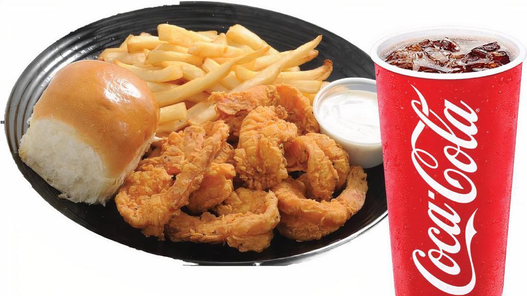 Shrimp (10 Pcs.) Combo · Comes with regular side, your choice of drink.