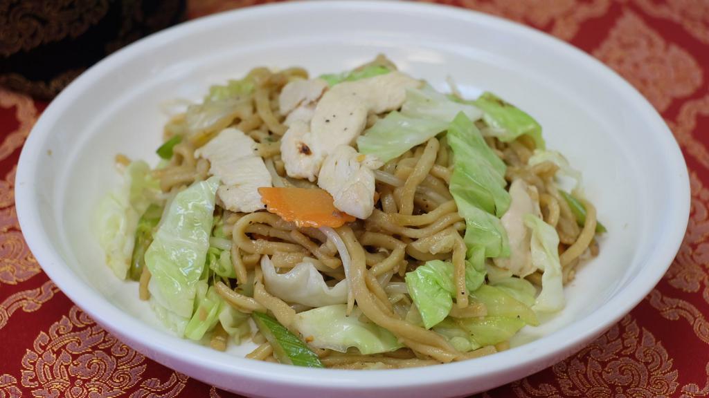 Chow Mein · Choice of meat stir-fried with egg noodle and assorted vegetables.