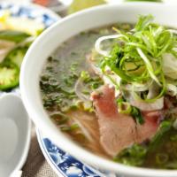 Create Your Own Pho · Gluten-free.. Choose up to 3 toppings with your choice of beef or veggie broth. (Gluten-free...