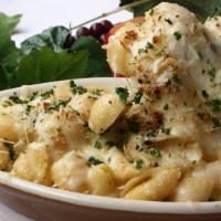 Sicilian Macaroni And Cheese · our unique blend of multiple cheeses, alfredo sauce and topped with mozzarella then baked to...
