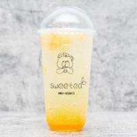 Mango Bubbling · Sparkling Mango drink
